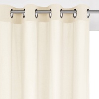 Занавеска С отверстиями 100 хлопок Scenario 180 x 135 см белый LA REDOUTE INTERIEURS  фото, kupilegko.ru